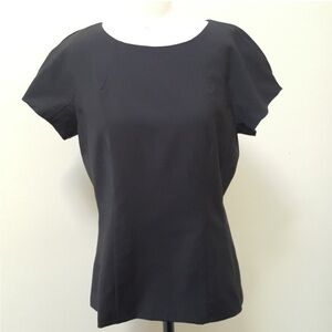 Like new black Talbots short sleeve blouse Size: 8 Perfect condition never worn.